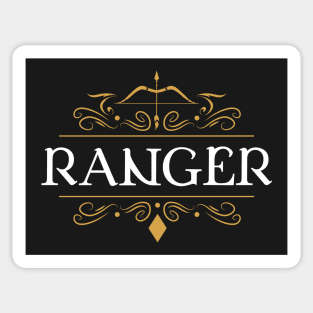 Ranger Emblem Dungeons Crawler and Dragons Slayer Sticker